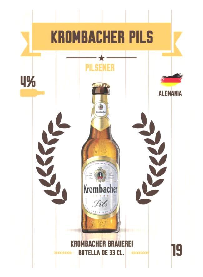 Krombacher pils Krombacher pils