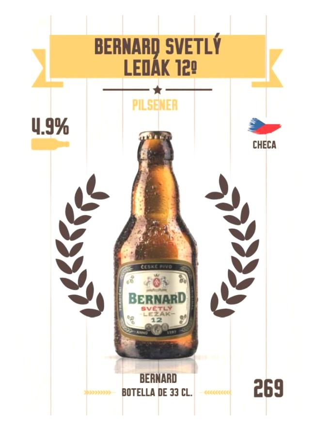 Bernard Svetlý Ležák 12º Bernard Svetlý Ležák 12º