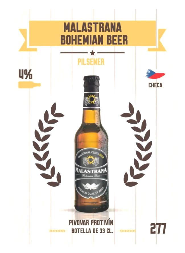 Malastrana Bohemian Beer Malastrana Bohemian Beer
