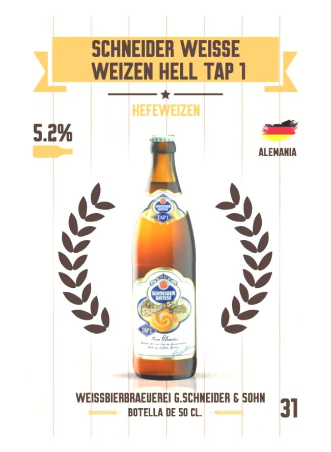 Schneider Weisse Weizen Hell TAP 1