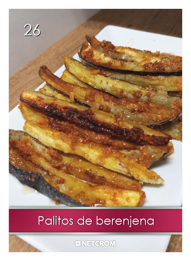 Palitos de berenjena Palitos de berenjena