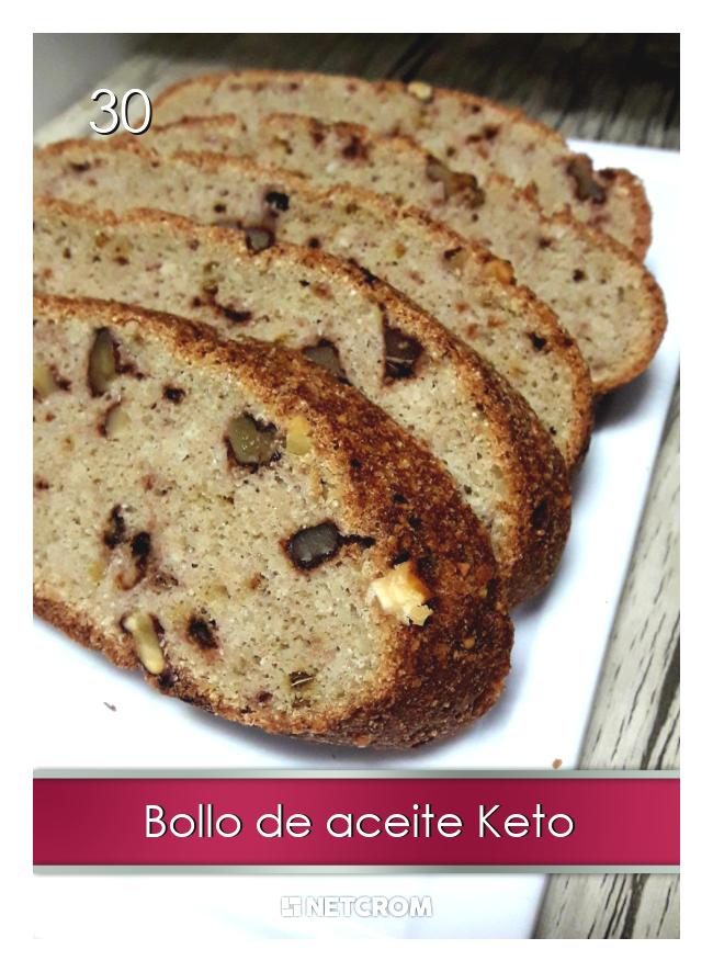 Bollo de aceite Keto Bollo de aceite Keto