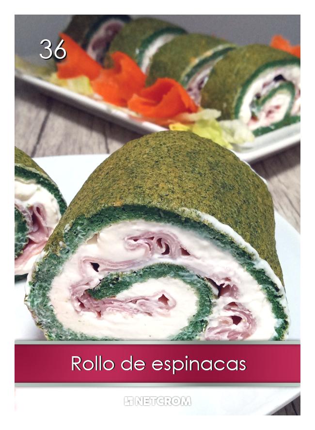 Rollo de espinacas Rollo de espinacas