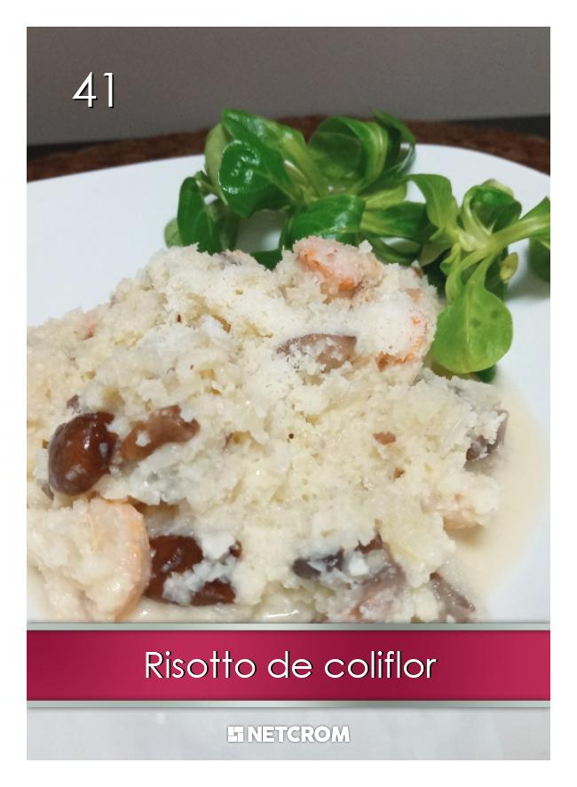 Risotto de coliflor