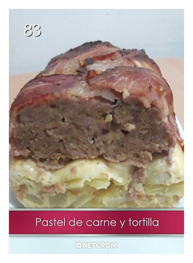 Pastel de carne y tortilla Pastel de carne y tortilla