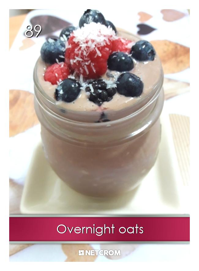 Overnight oats Overnight oats