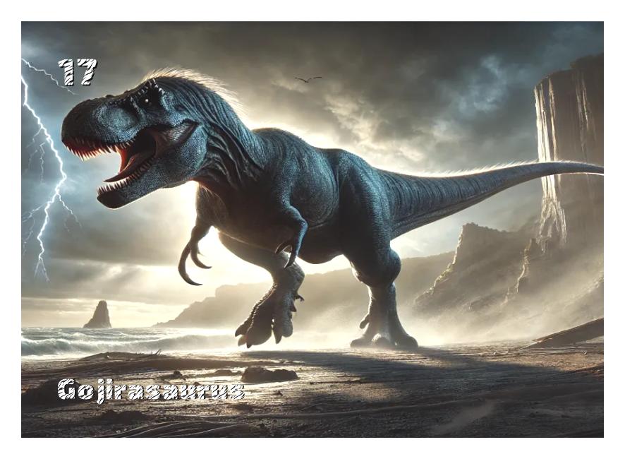 Gojirasaurus Gojirasaurus