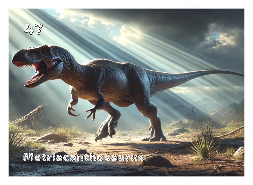 Metriacanthosaurus Metriacanthosaurus