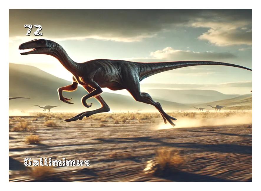 Gallimimus Gallimimus