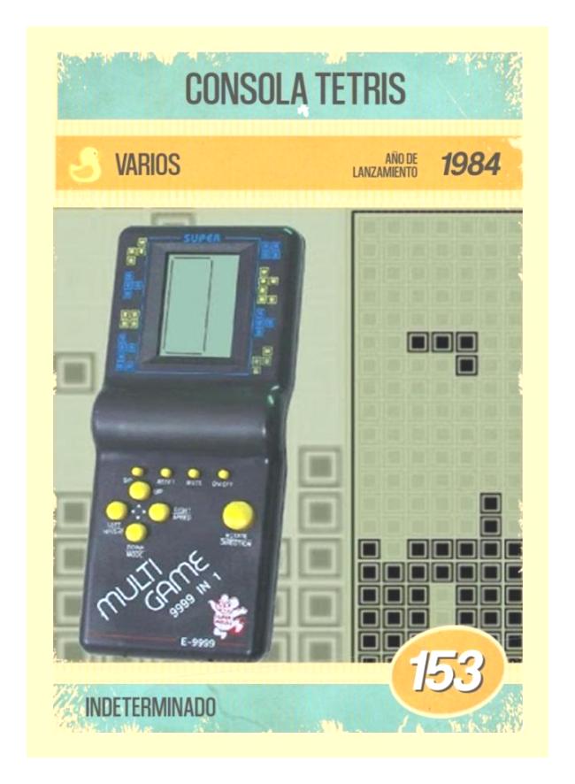 Consola Tetris Consola Tetris