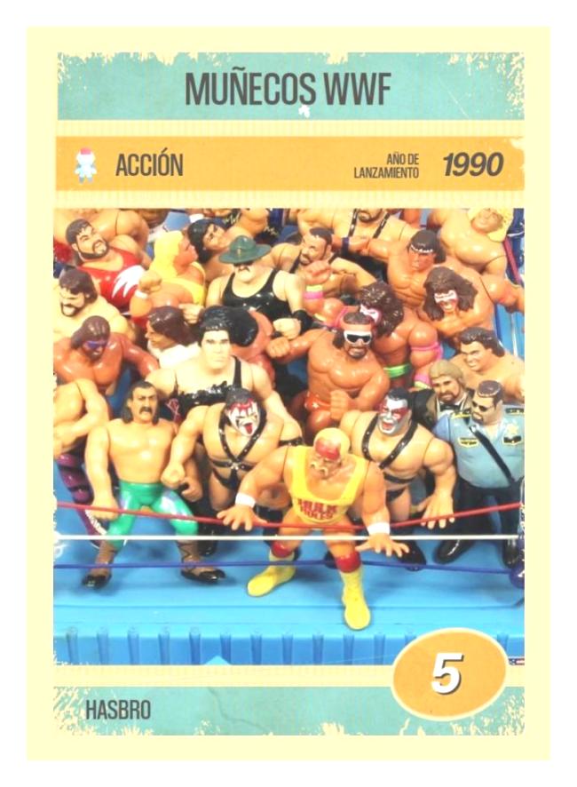 Muñecos WWF